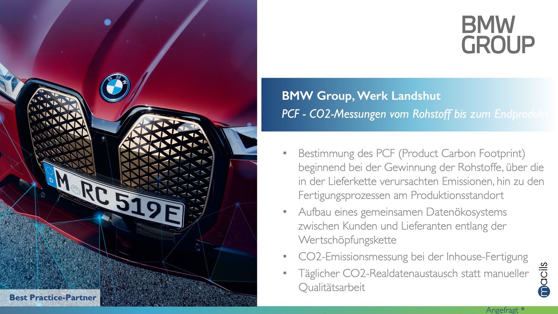 Lernreise "Der Weg zu Net Zero" BMW