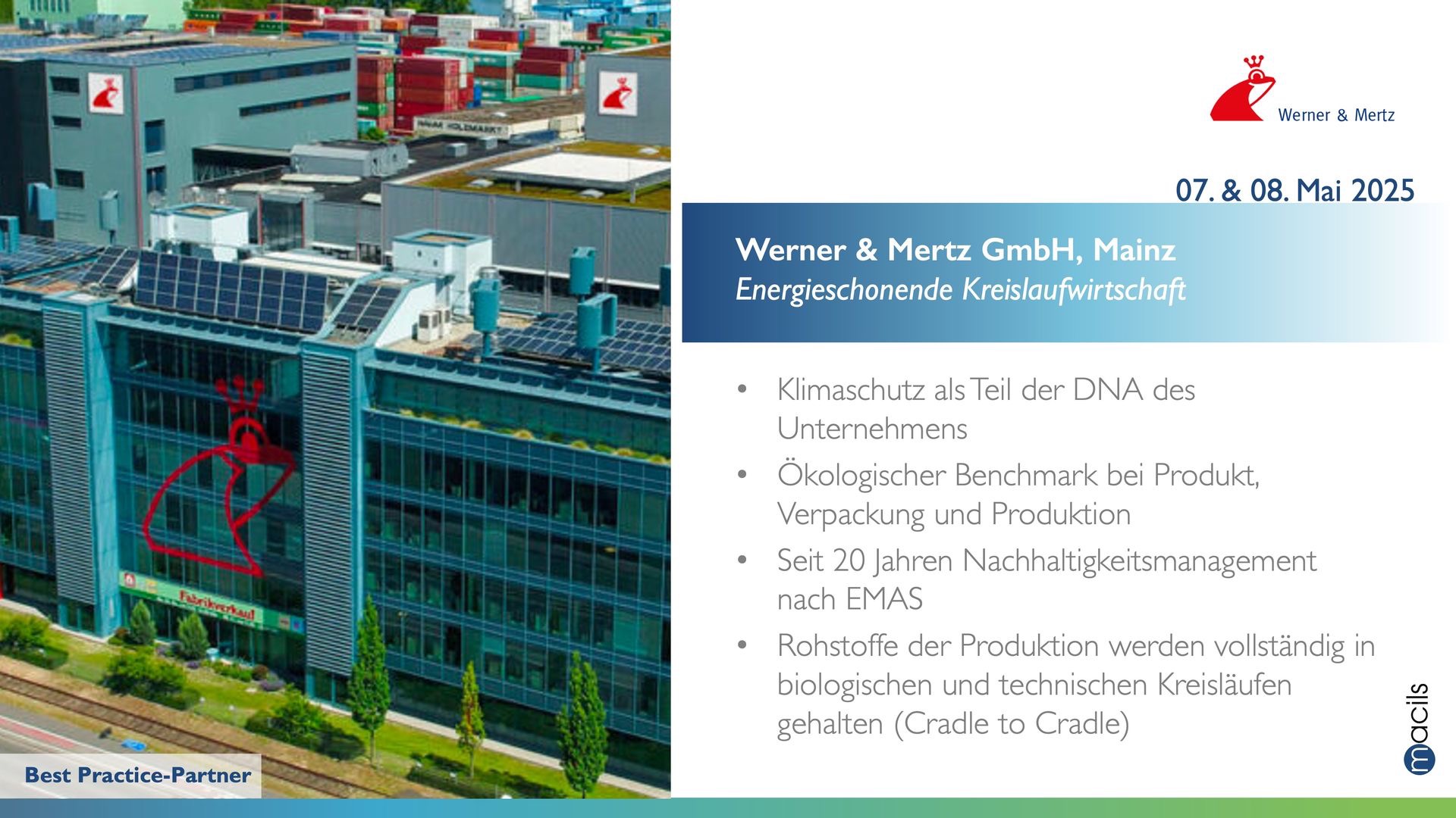 Lernreise Weg zu NetZero Werner&Mertz
