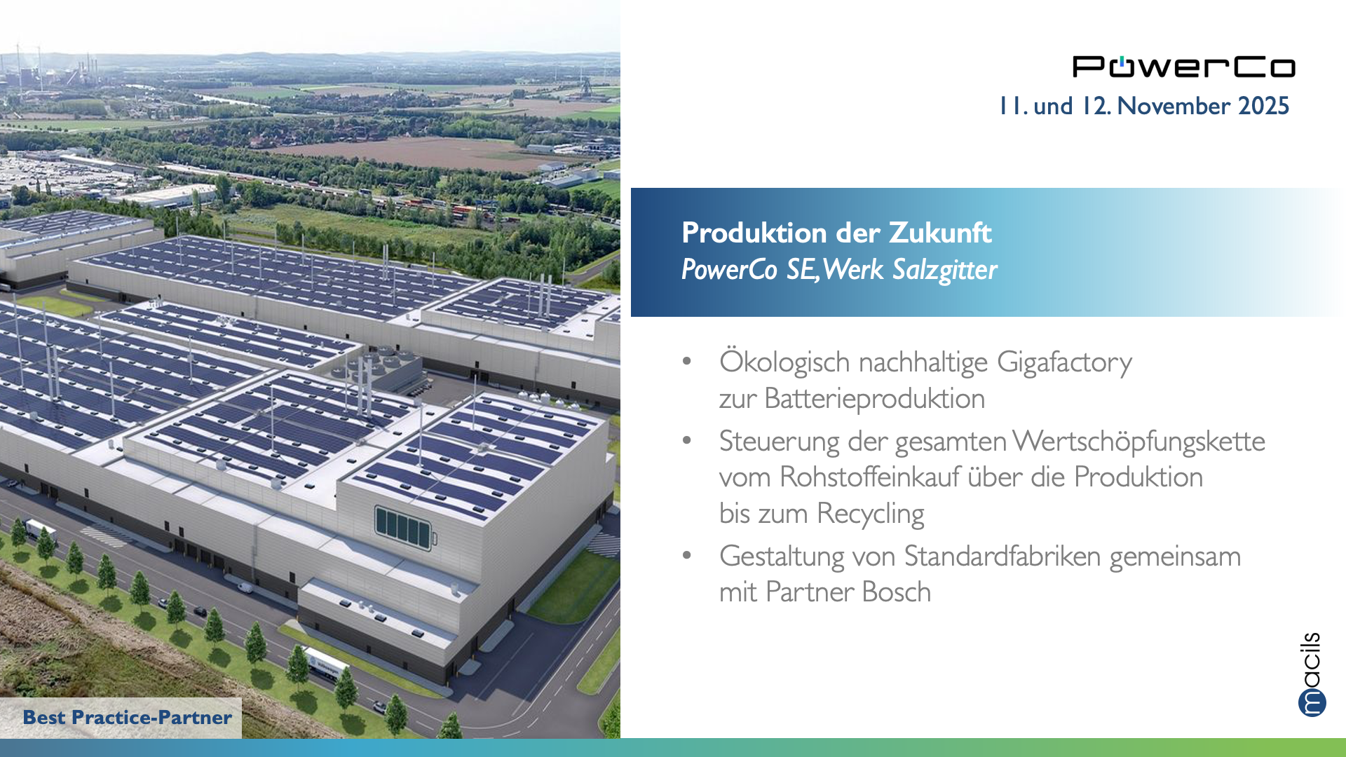 Lernreise "Produktion der Zukunft" PowerCo