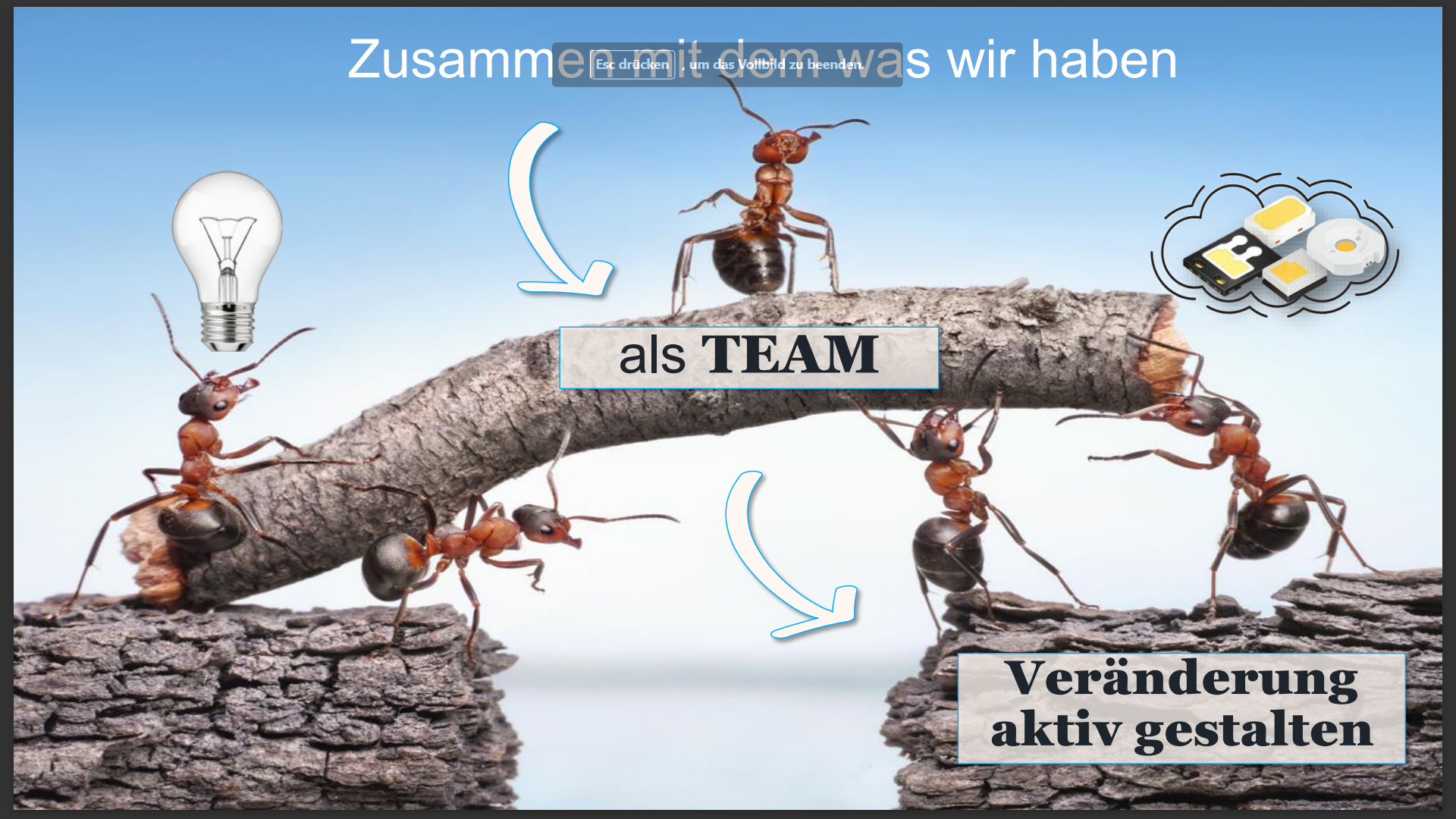 Kurs halten in turbulenten Zeiten