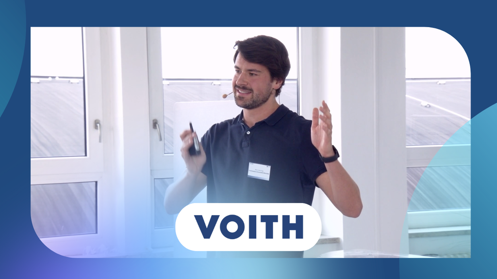 Best Practice: TUM x Voith: Einfach effizient - Digitalisierung komplexer Prozesse im produzierenden Gewerbe