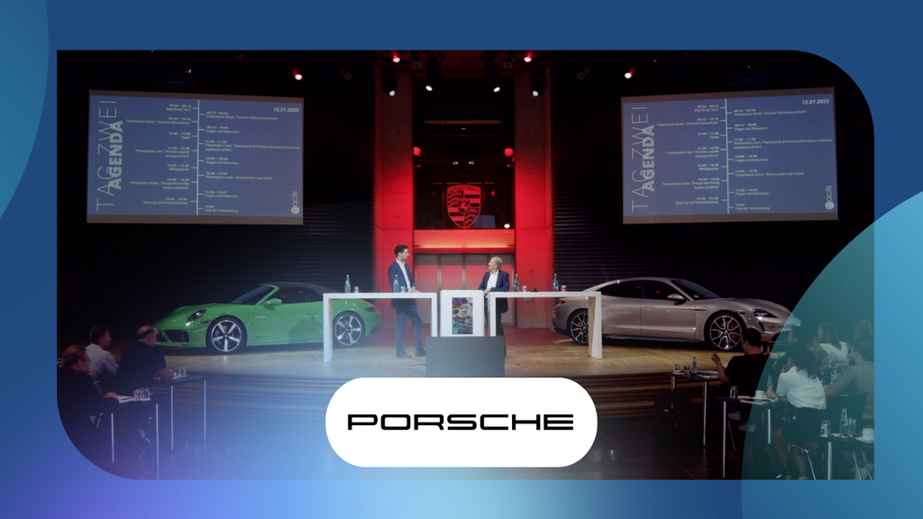 Best Practice: Begrüßung Tag 2 Porsche