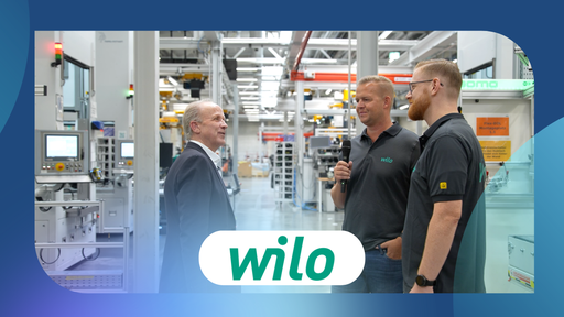 Digitale Werksführung - Trockenläufer-Endmontage