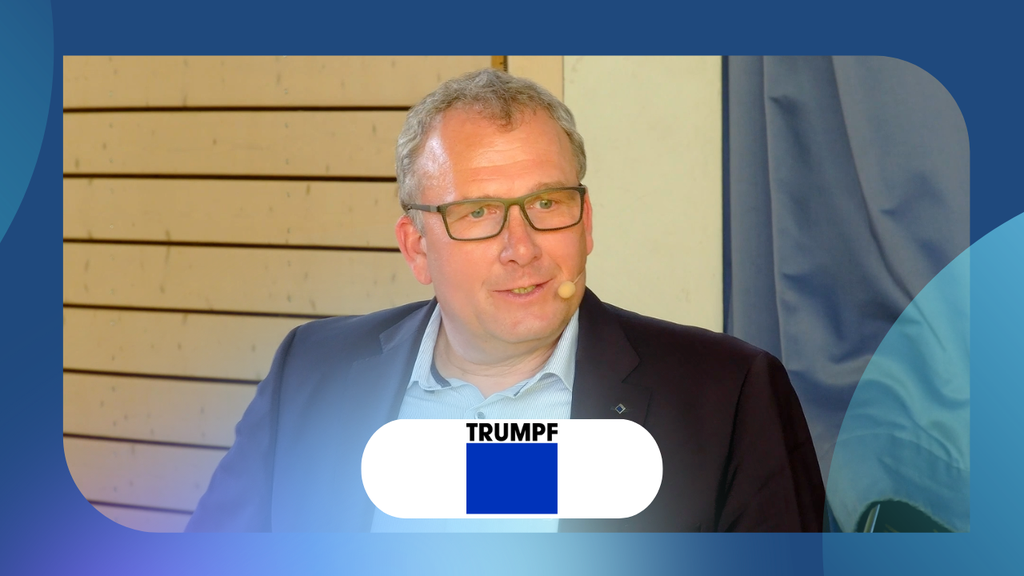 TRUMPF Tag 1: Verabschiedung und Ausblick auf Tag 2 