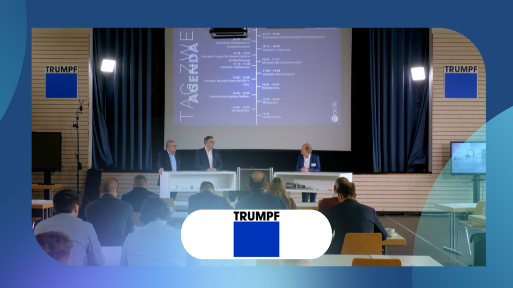 Begrüßung Tag 2 und Fragerunde TRUMPF