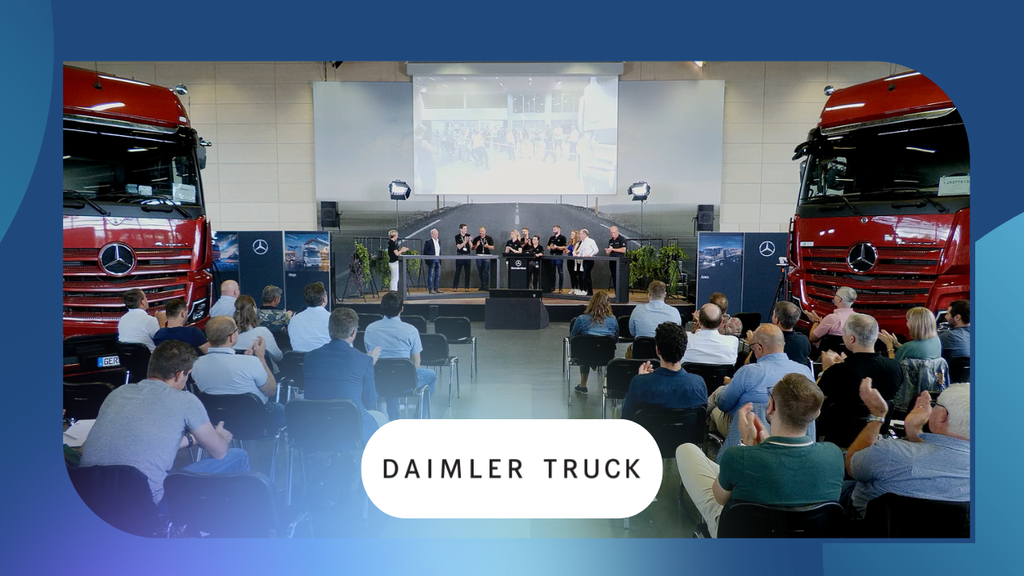 Abschluss der Veranstaltung bei Daimler Truck
