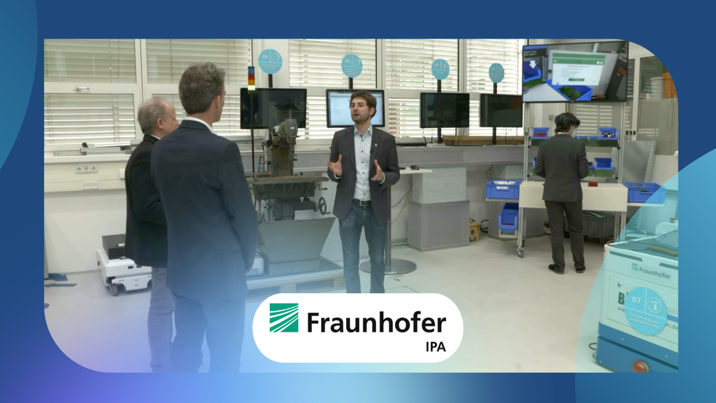 Forschungslandschaft und Integrationsplattform für die zukunftsfähige Fabrik - Teaser Industrie 4.0 Fraunhofer IPA