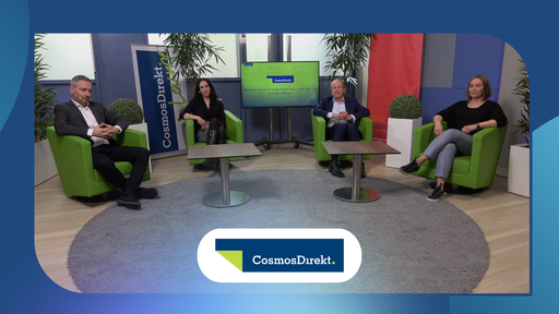 Paneldiskussion über CosmosDirekt, Generali Deutschland & Aus Versicherung wird Verbesserung durch Prevention & Assistance