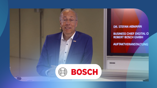 Begrüßung durch den Schirmherren Robert Bosch GmbH & Vorstellung Werk Homburg