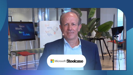 Begrüßung zur Managementsitzung: New Work. New Rules. - Microsoft,Steelcase