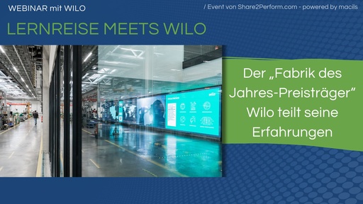 Webinar: Eine neue Fabrikgeneration am Standort Deutschland