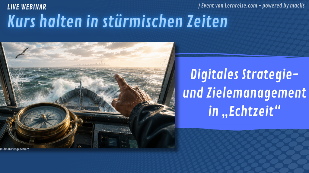 Webinar: Kurs halten in stürmischen Zeiten